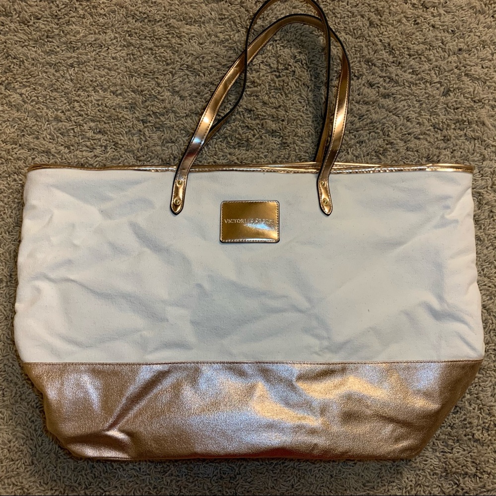 Victorias Secret - Rose Gold Tote Bag